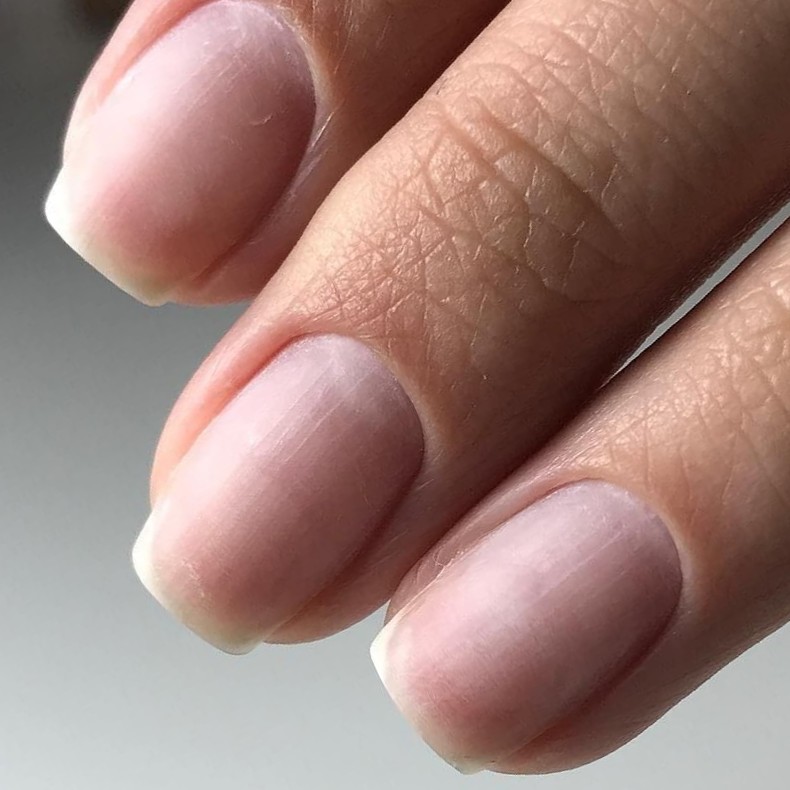 Маникюр без покрытия