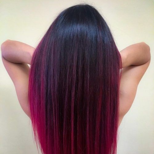 Сложное окрашивание длинные волосы