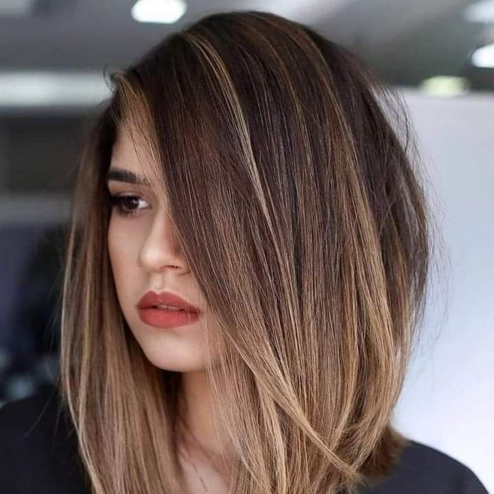 Женская стрижка (средняя длина волос)