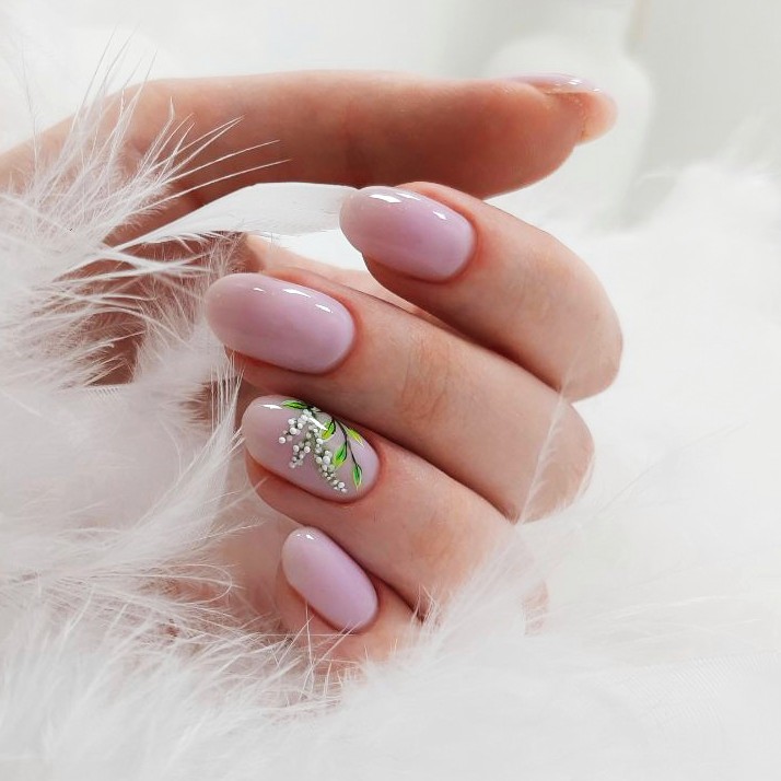 маникюр + гель (мастер)