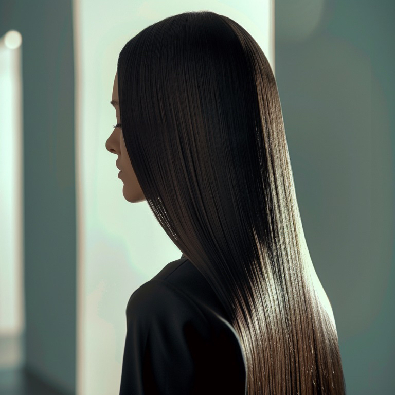 Счастье для волос длиной ниже лопаток