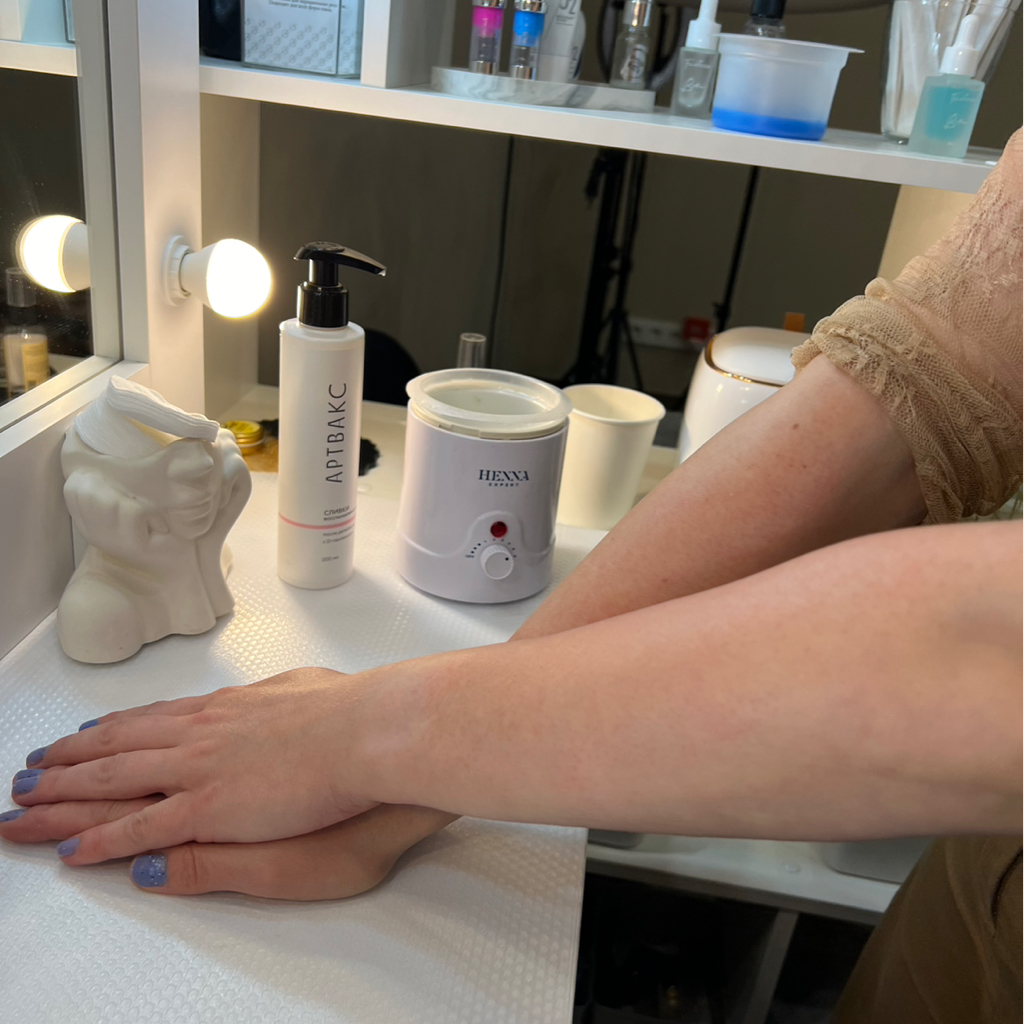 Удаление волосков на руках