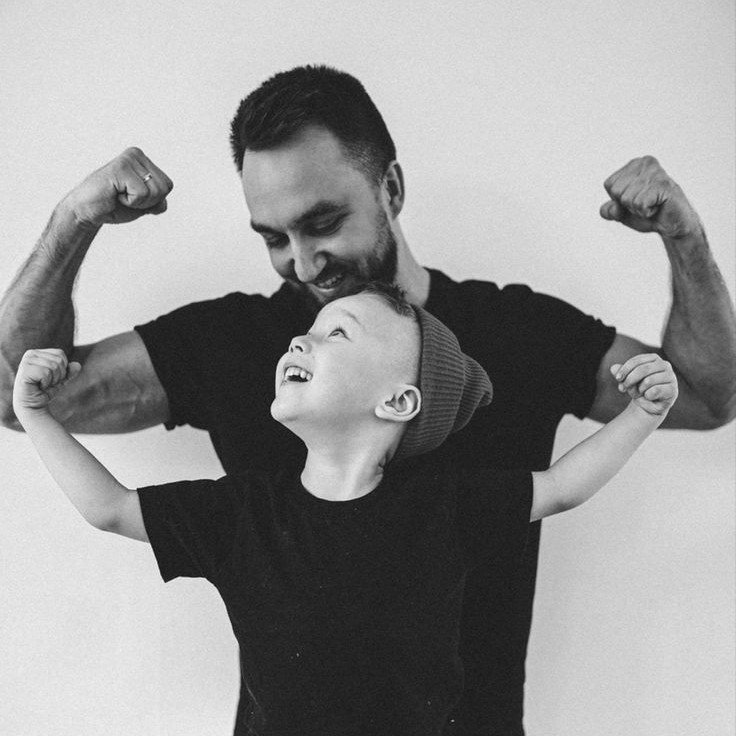 Стрижка Папа+сын