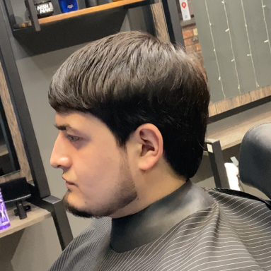 Стрижка на ножницах