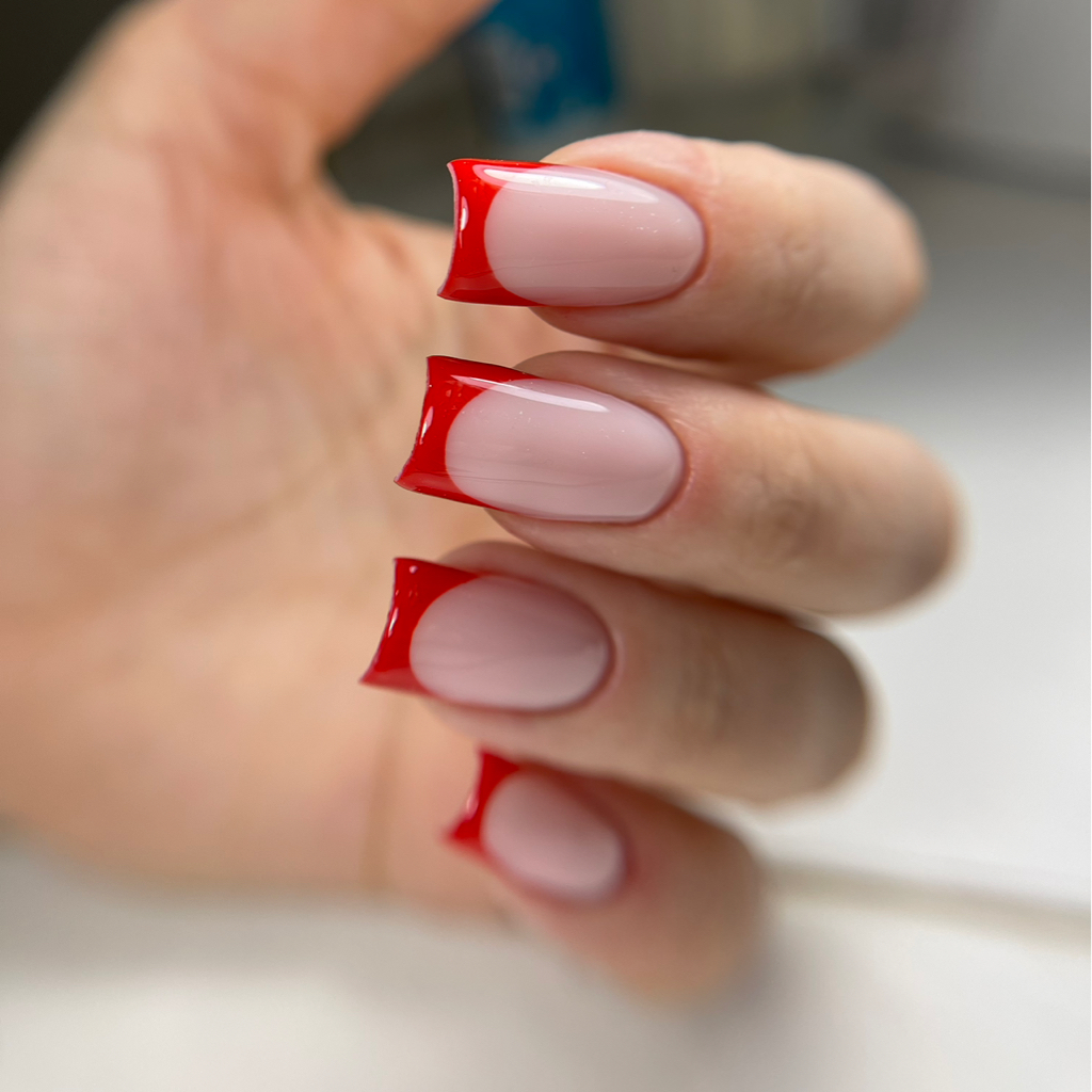 Маникюр с покрытием+френч ( с 1 июля)