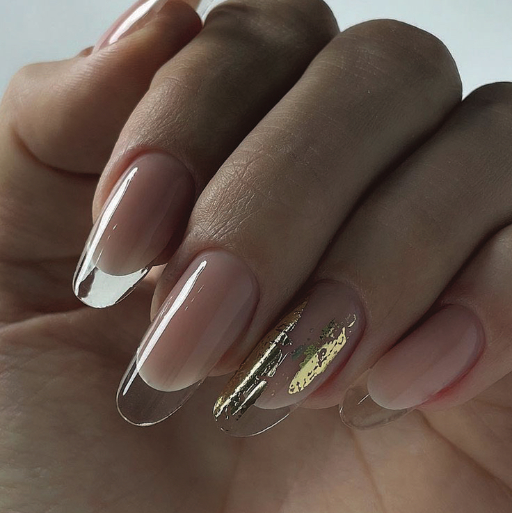 Extension nails with gel/acrylgel