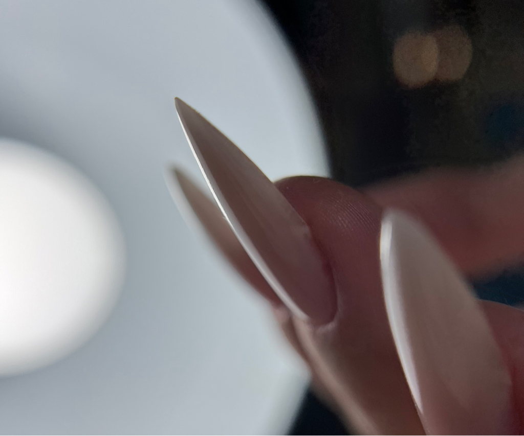 Маникюр с покрытием (длина больше 3)