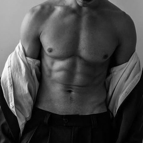 MEN LASER Полоска на животе