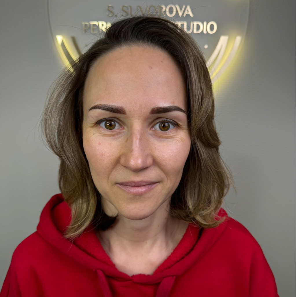 Пудровое напыление бровей (мастер Елена )