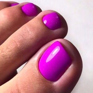 Педикюр (пальцы+стопа) с покрытием