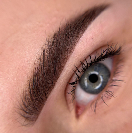 Перманентный макияж бровей