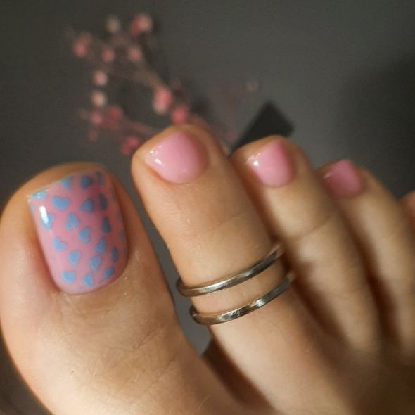 Комплекс 3. Снятие, педикюр (пальчики), покрытие