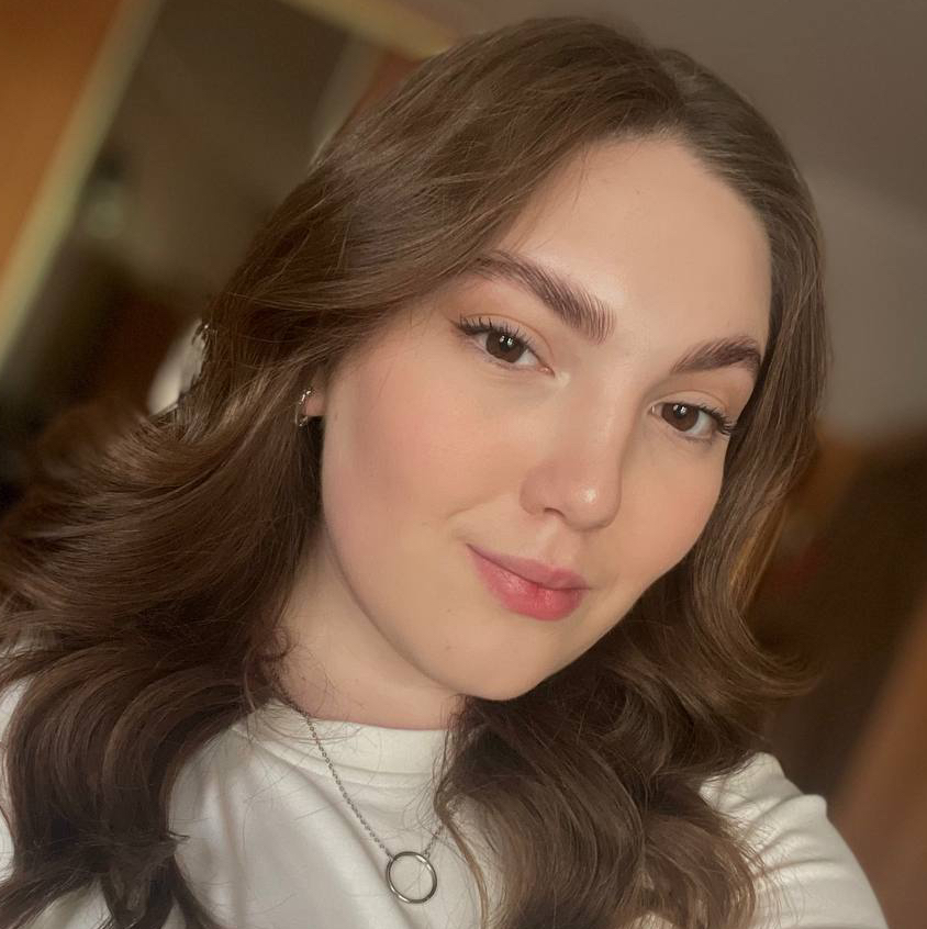 Долговременная укладка бровей + окрашивание краской в натуральной технике