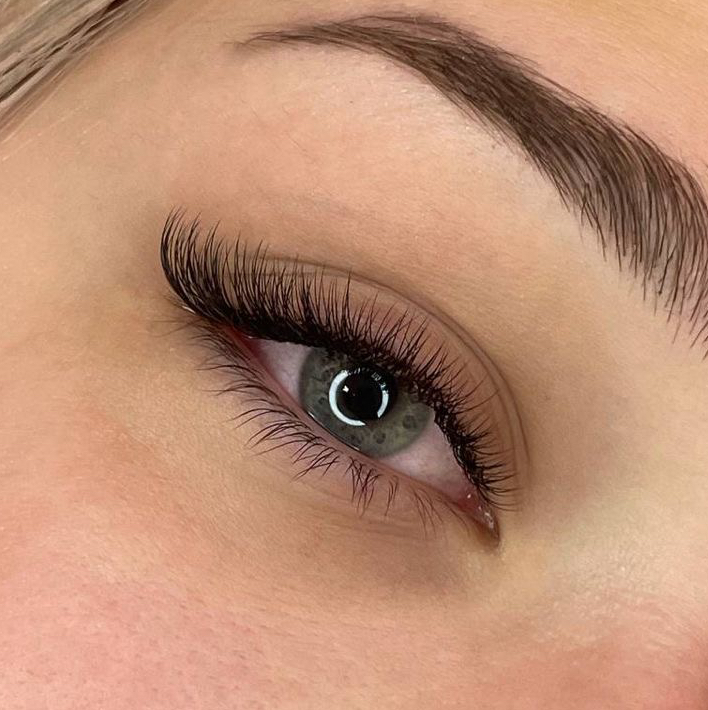 Наращивание ресниц(1,5 D)(не LED)