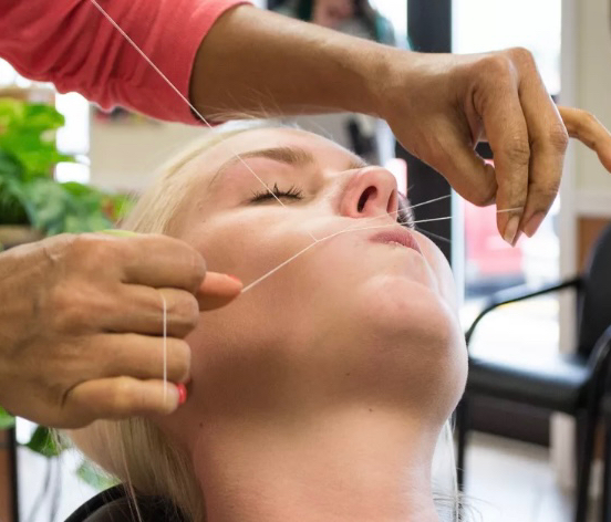 Бакенбарды нитью