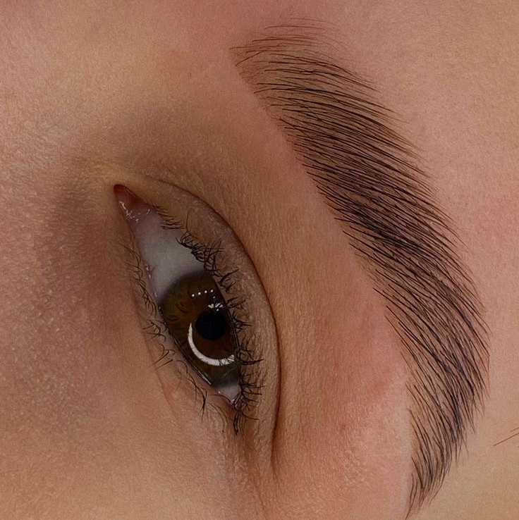 Оформление бровей