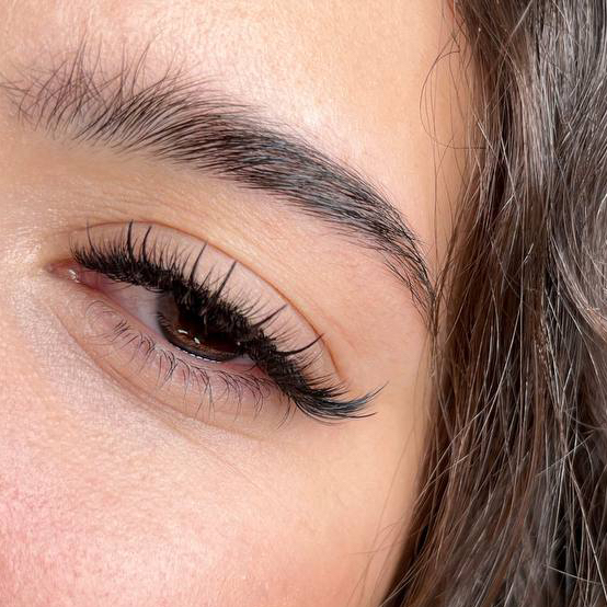 Наращивание ресниц "Лучики/цветные ресницы"