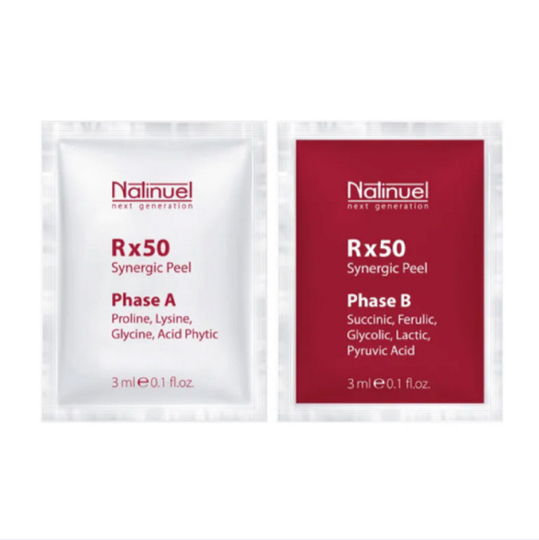 RX50 Массажный пилинг ( лицо шея декольте ) + пептидная маска