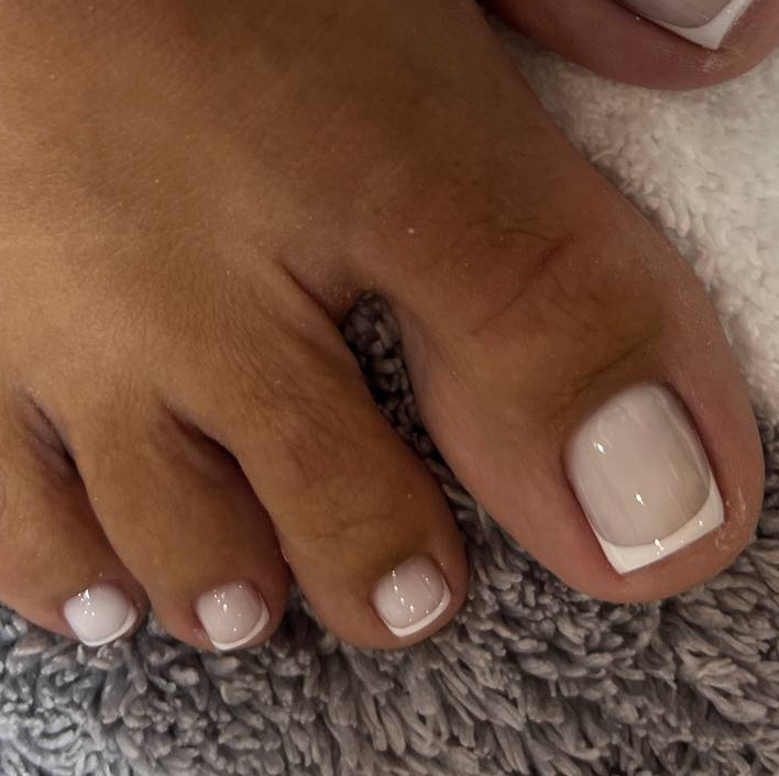 Полный педикюр с покрытием