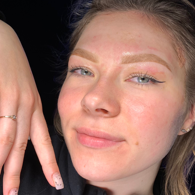 (Первичная процедура) Перманентный макияж бровей