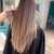 Женская стрижка длинных волос (без мытья)