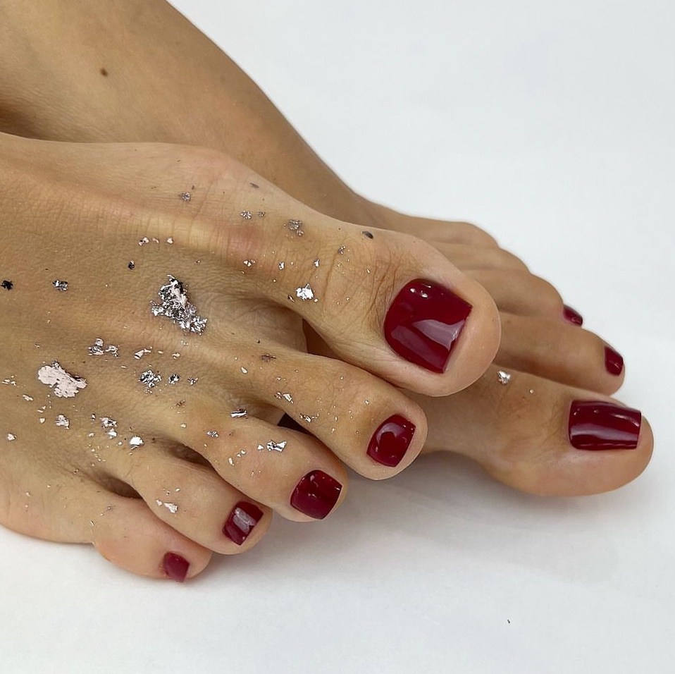 Экспресс педикюр ( пальцы) с покрытием г/л