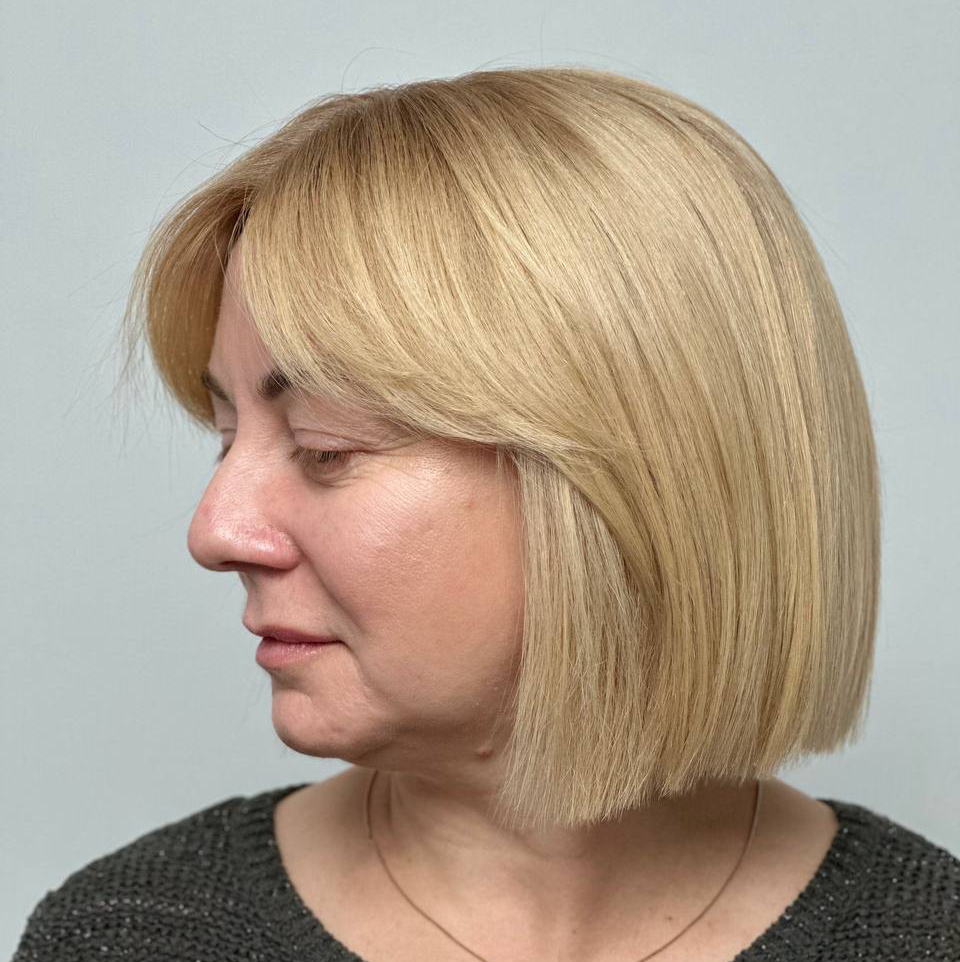 Стрижка чёлки