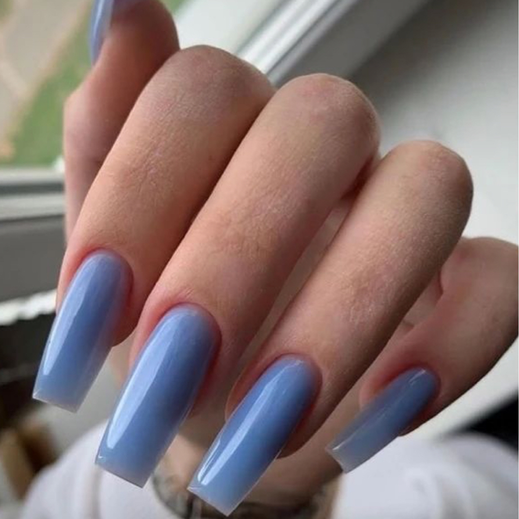 Коррекция нарощенных ногтей STANDART (перекроем цвет геля используя гель лаки)