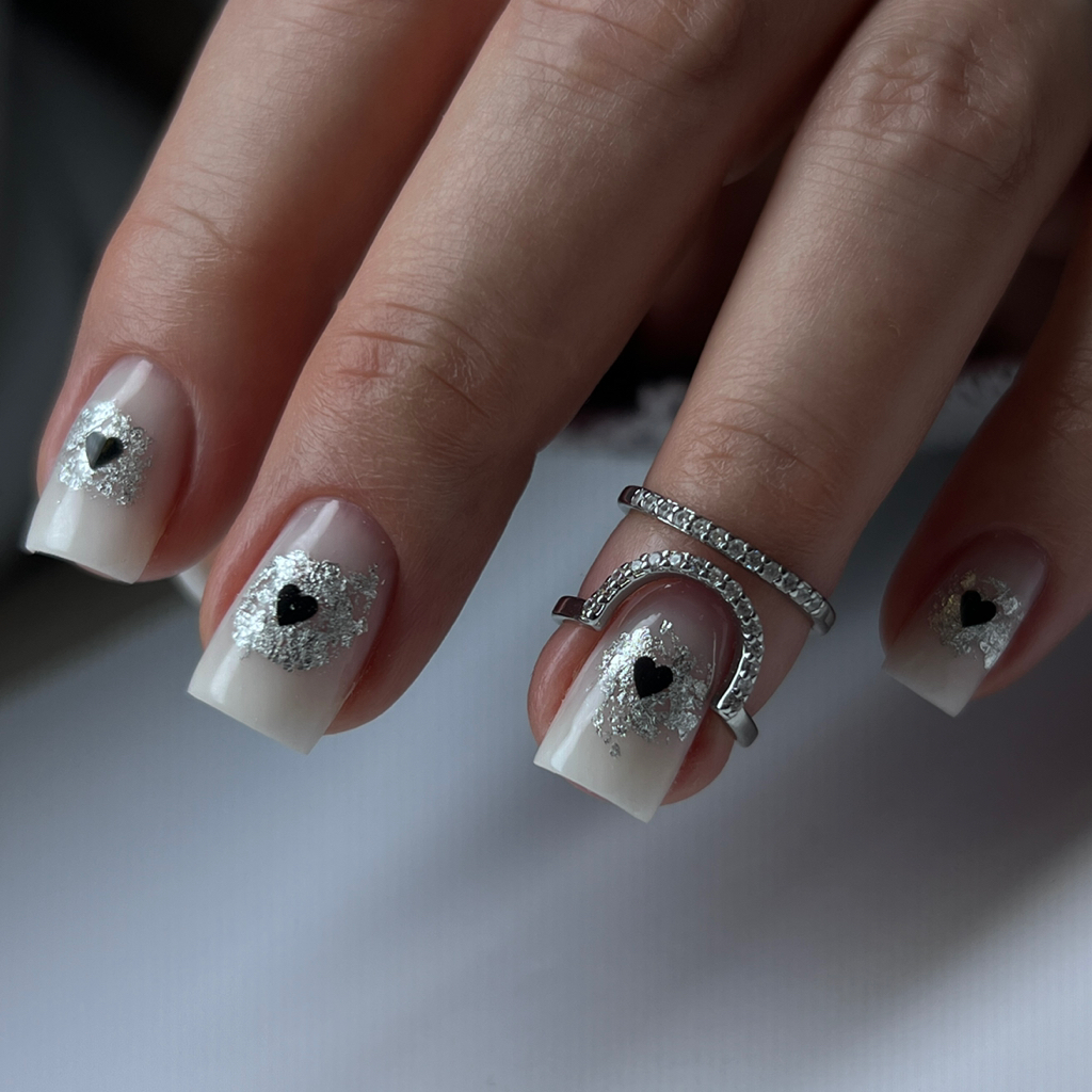 Снятие, маникюр и покрытие гель