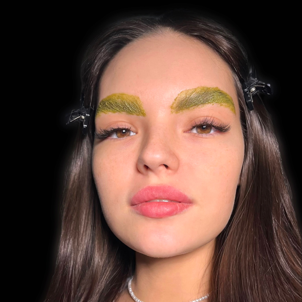 organic brow 🥑 (органический способ укладки ) с окрашиванием и коррекцией