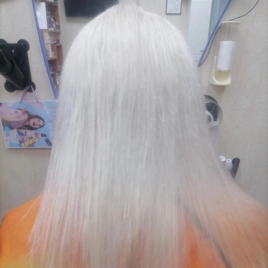 Тонирование коротких волос