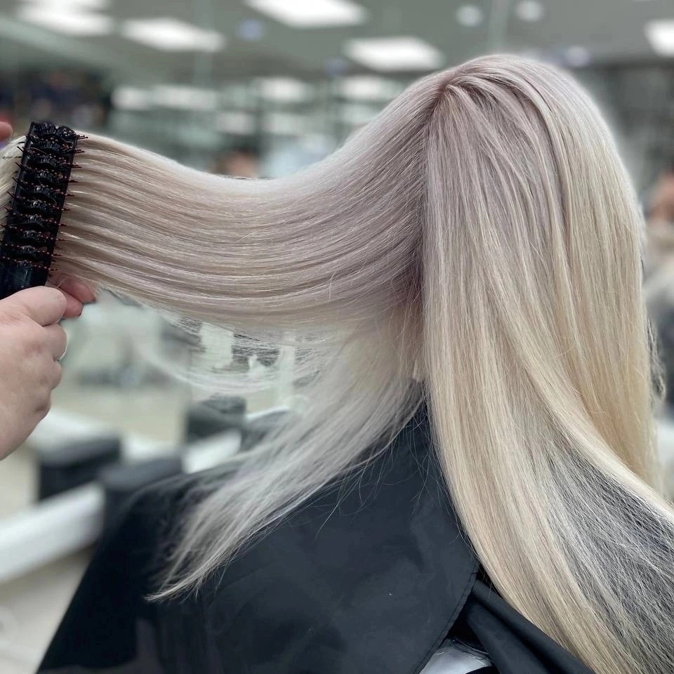 Блонд длинных волос