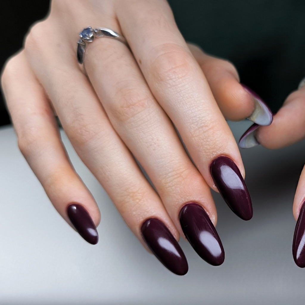 Маникюр с покрытием гель-лак + укрепление нп (длинные)