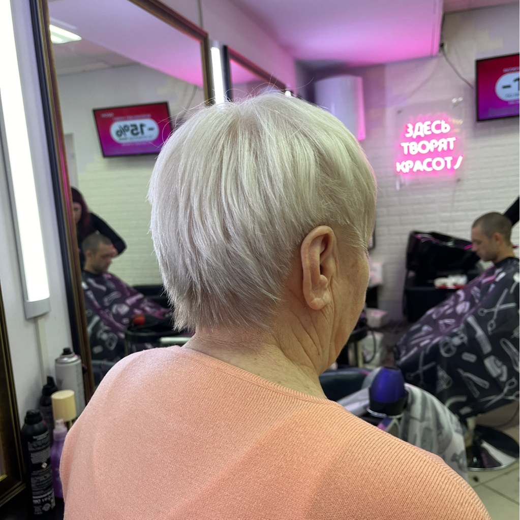 Стрижка пенсионерам