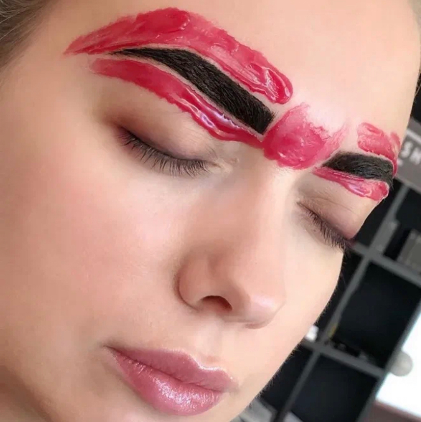 Окрашивание ресниц+бровей. Комплекс