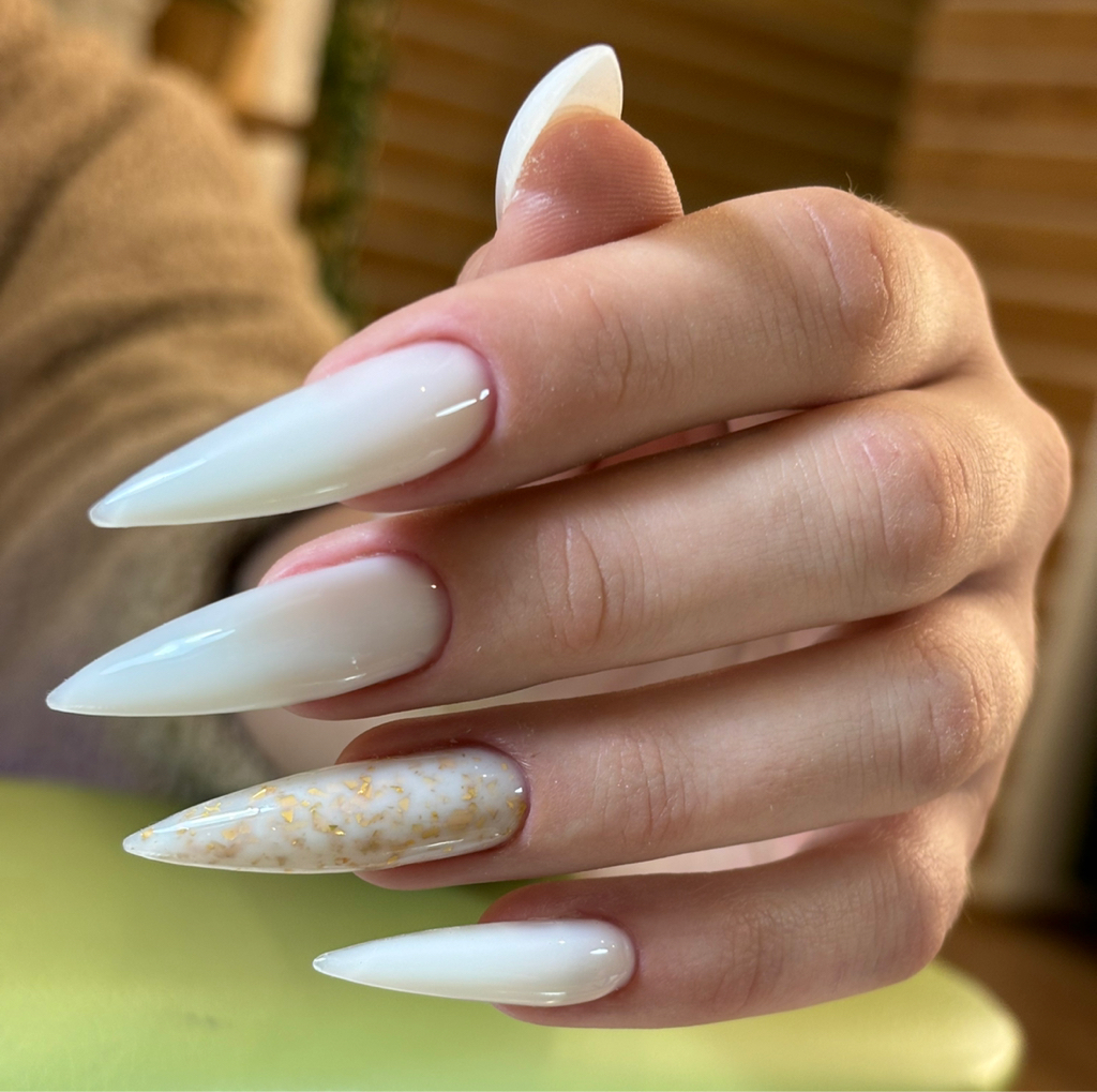 Наращивание ногтей длина 4+