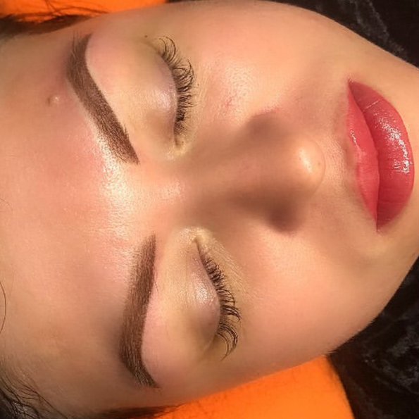 перманентный макияж бровей