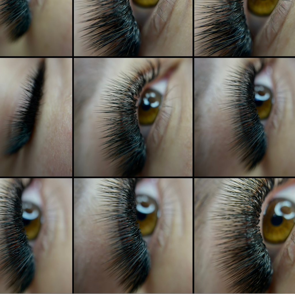 Наращивание ресниц 3д