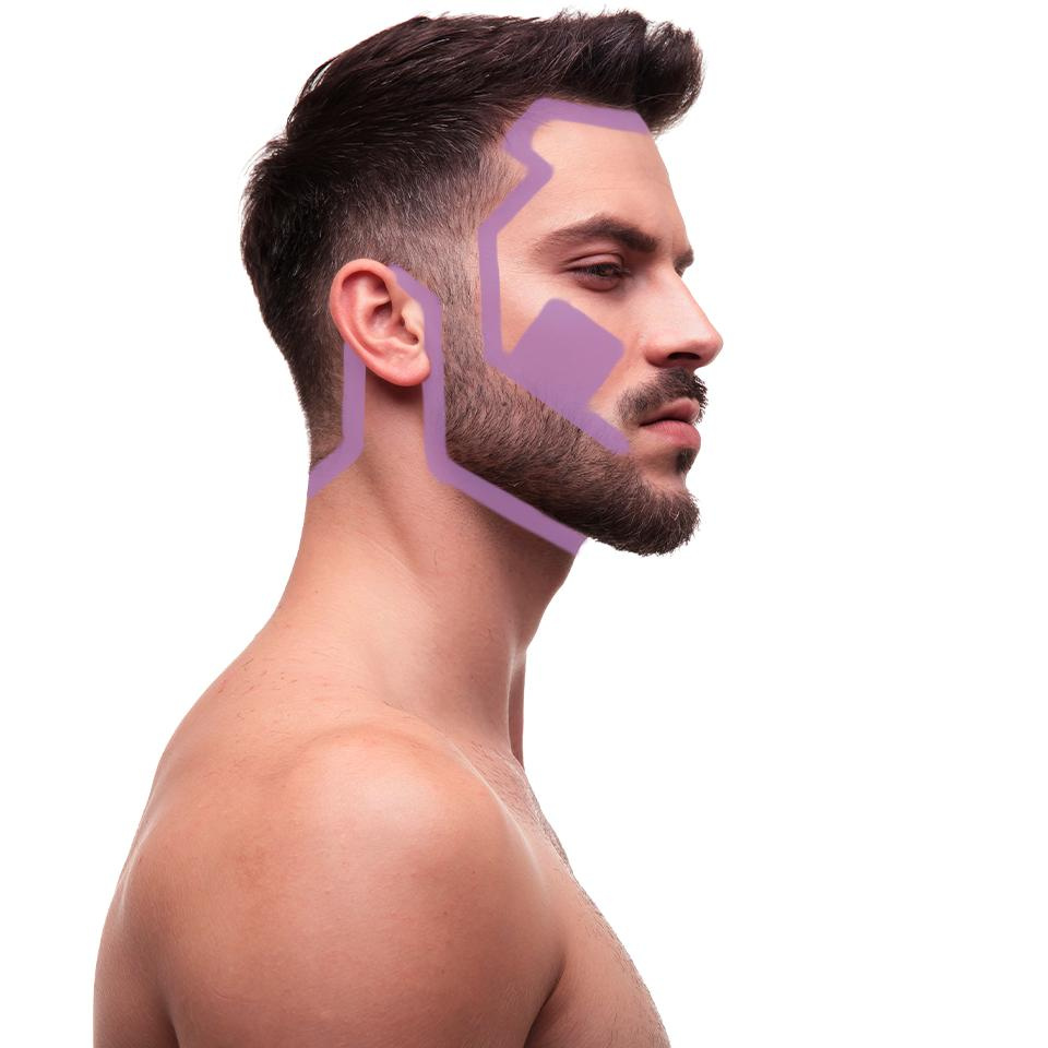 Окантовка бороды