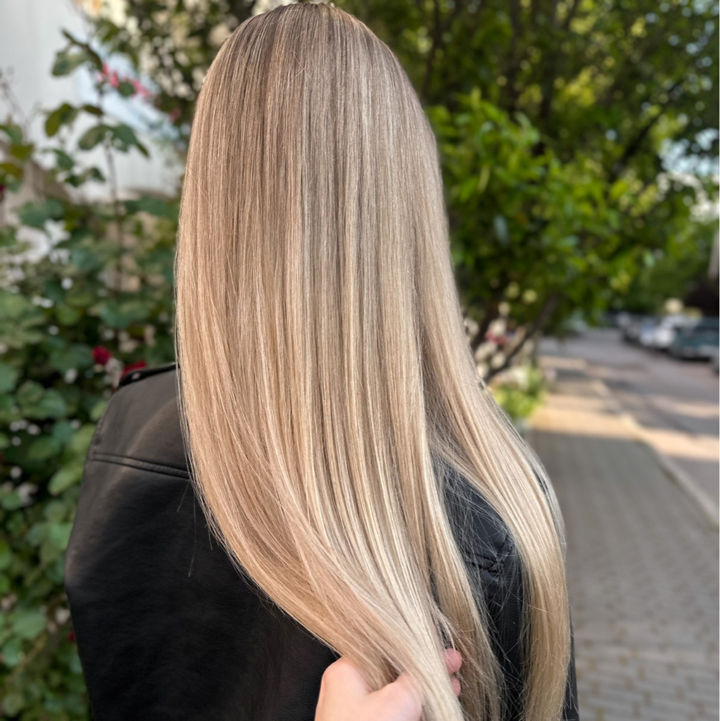 Коррекция моего сложного окрашивания до 6 мес