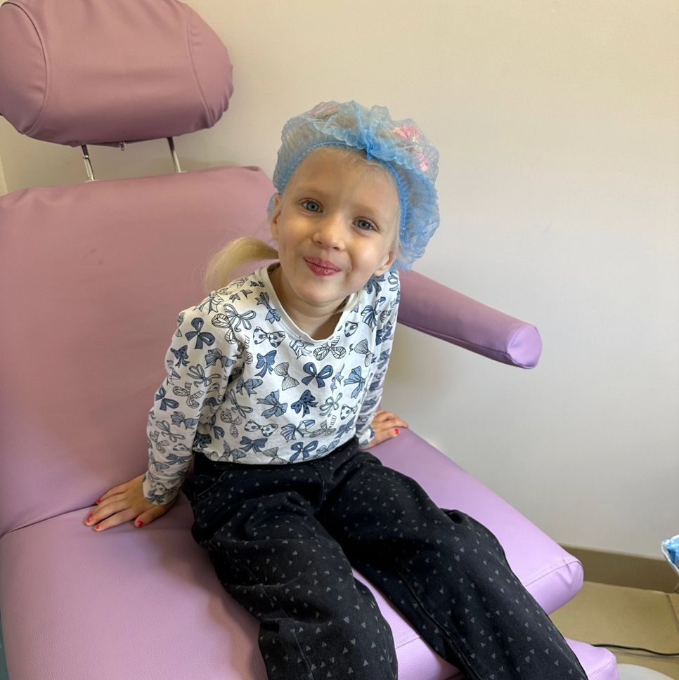 Детский педикюр