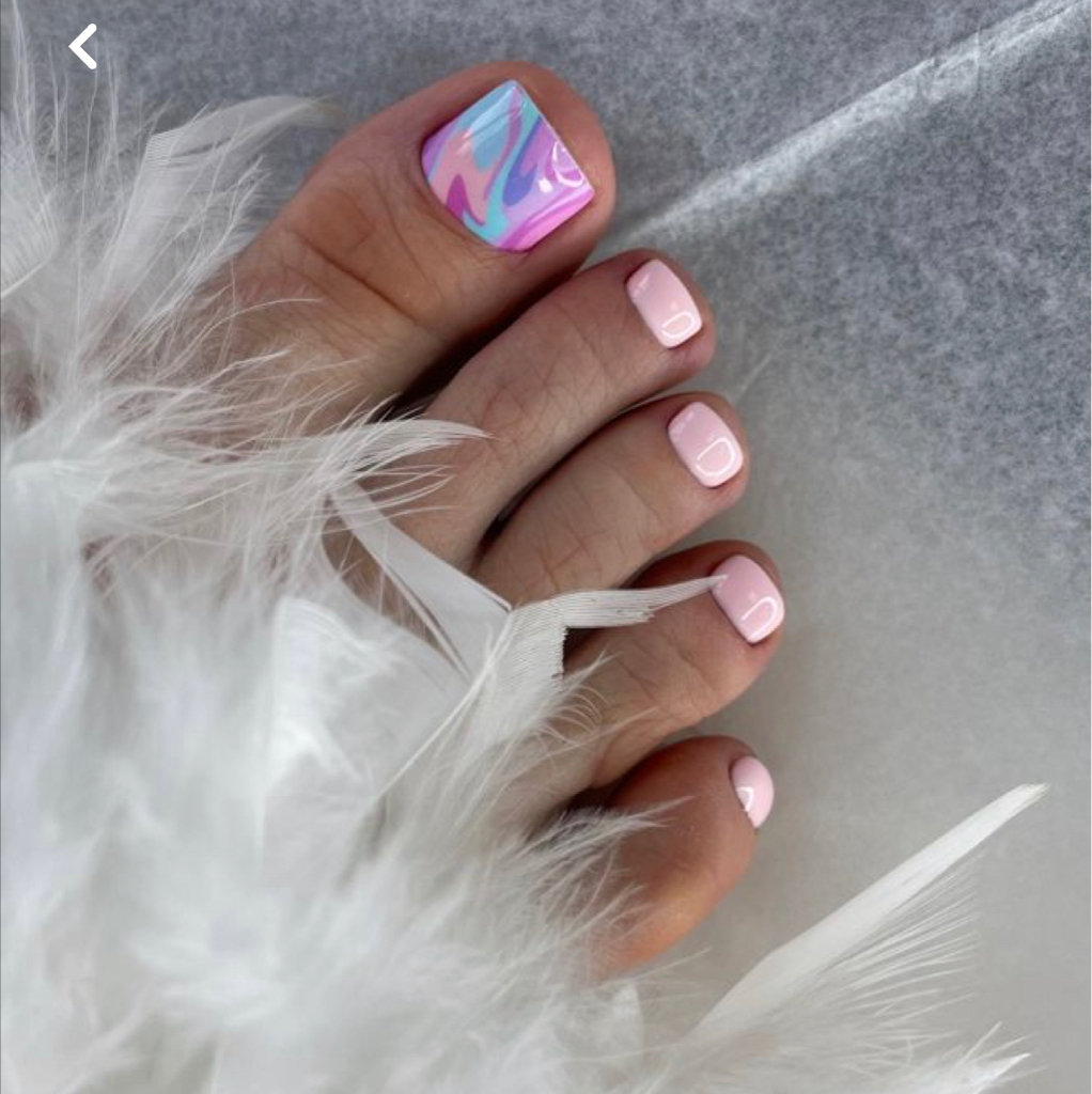 Педикюр с покрытием гель-лак