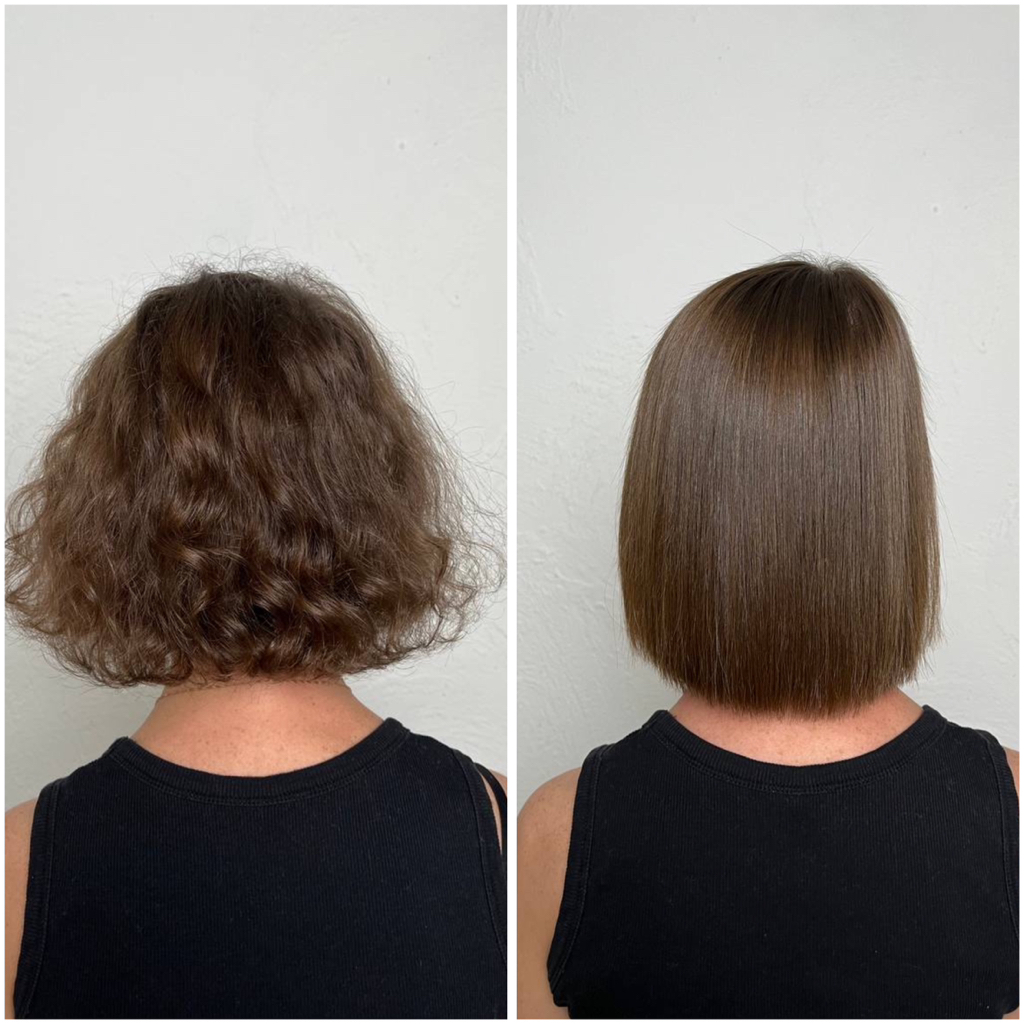 Долговременное выпрямление  (длина до плеч)