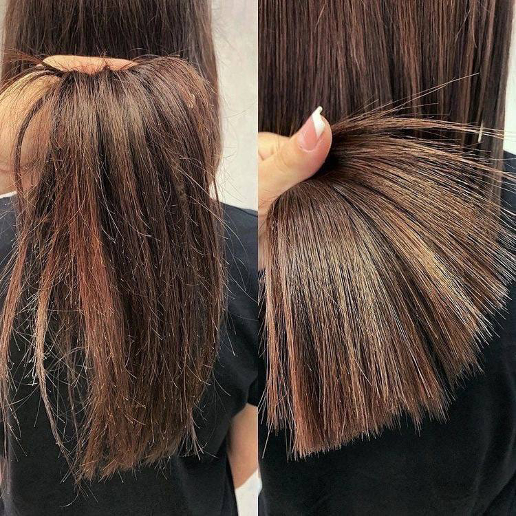 Полировка волос по длине