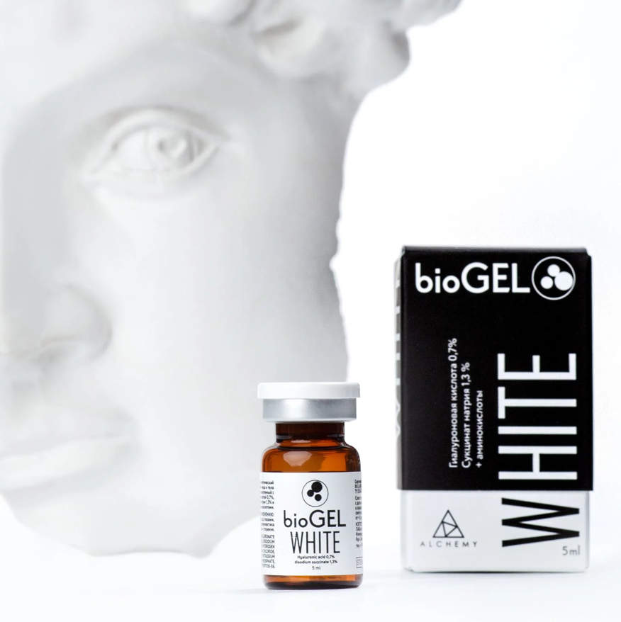 Биоревитализация глаз bioGE﻿L WHITE (Янтарная кислота 1,3%)