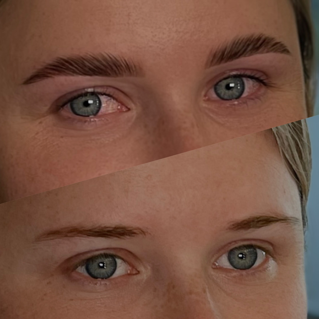 Долговременная укладка бровей +коррекция формы+окрашивание