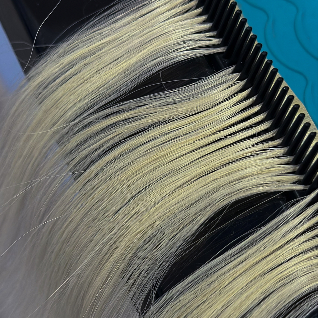 Растяжка на донорских волосах