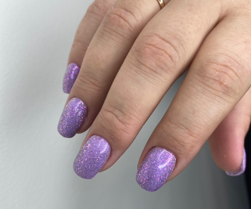 Маникюр с покрытием + укрепление