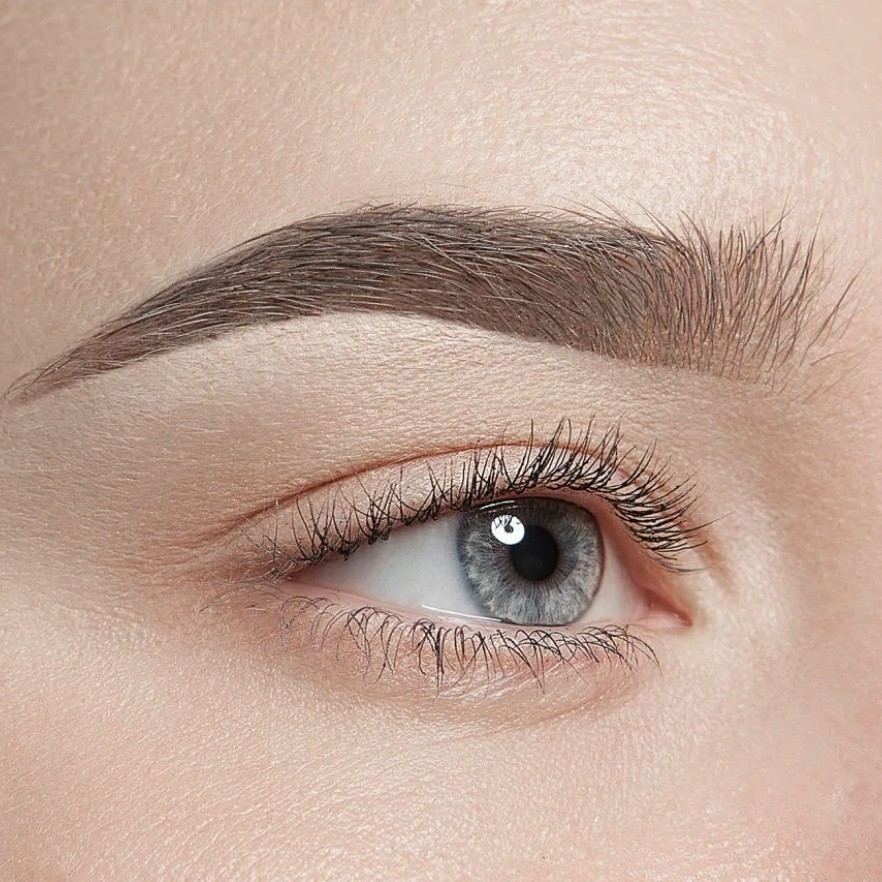 БРОВИ.2 Второй этап пудрового напыления.