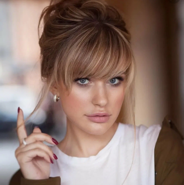 Стрижка челки